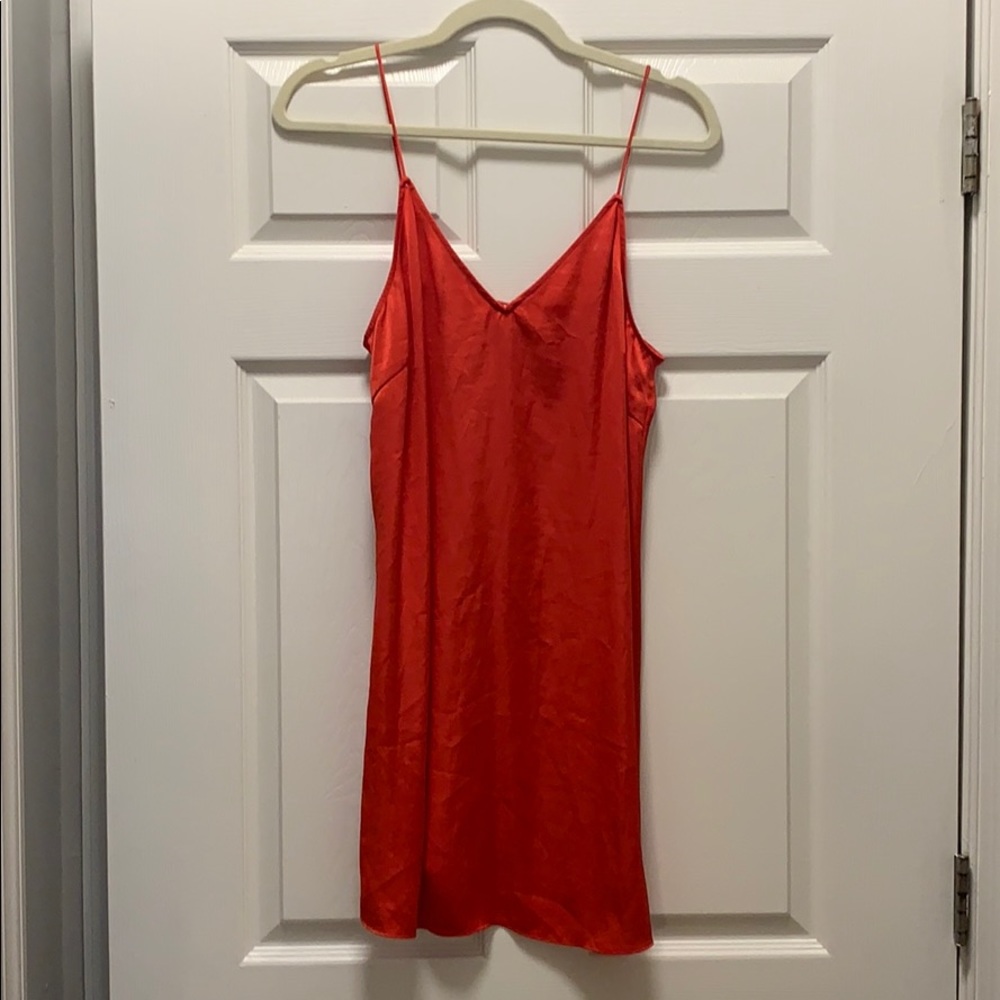 Wilfred Red Tank Dress Size S